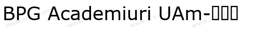 BPG Academiuri UAm字体转换